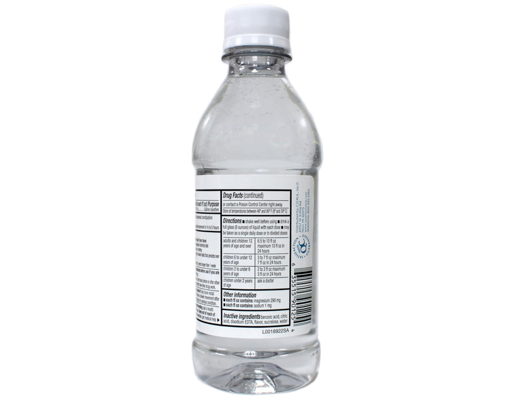 Front view of Quality Choice Magnesium Citrate Oral Solution bottle, 10 fl oz