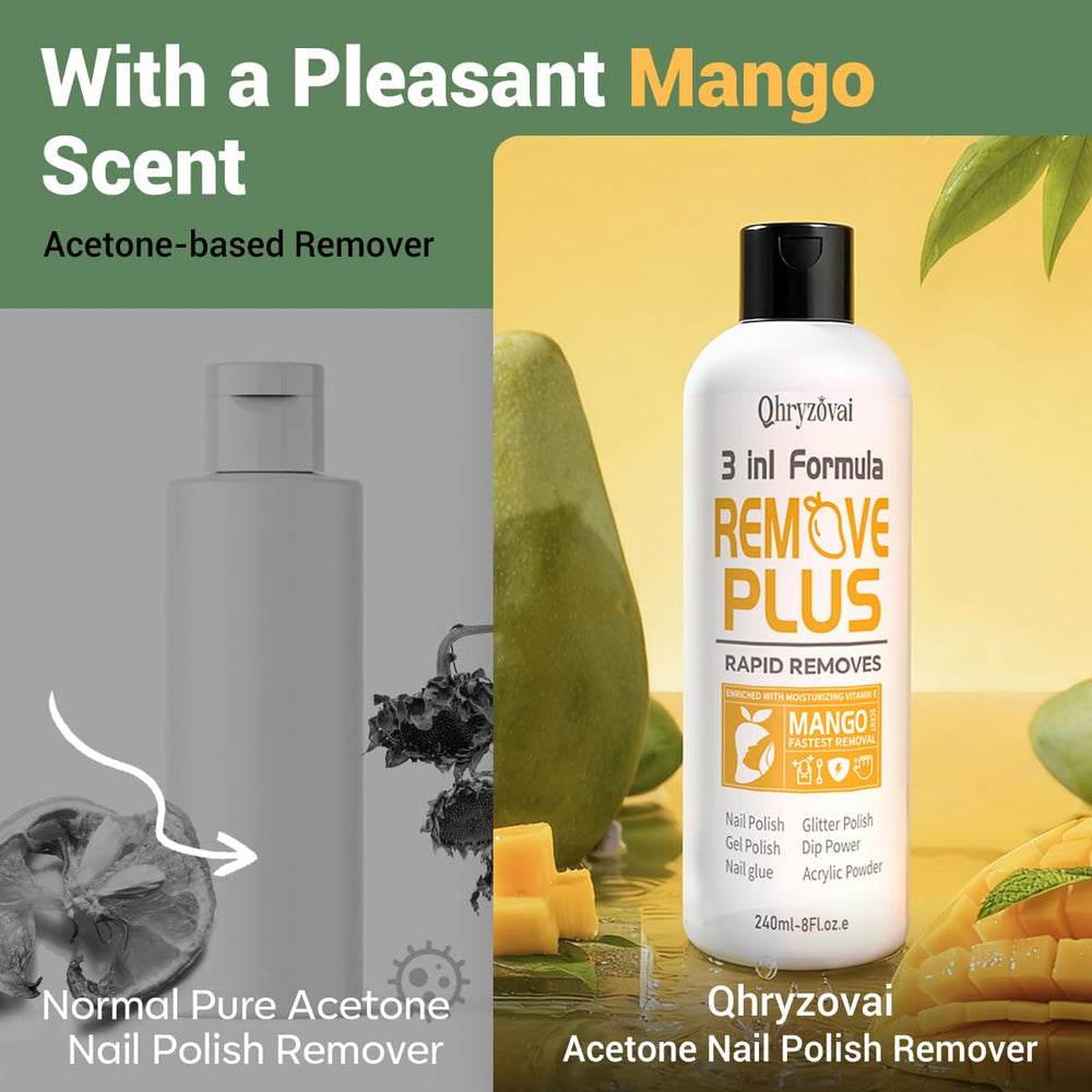Qhryzoval at-home salon setup for easy soak-off