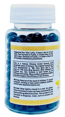 Bottle label for Qi Ju Di Huang Wan
