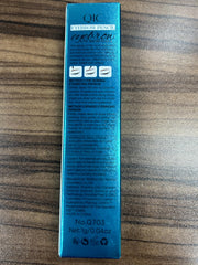 QIC Eyebrow 4 Tip Brow Pencil in use to draw hair-like strokes for natural brows.