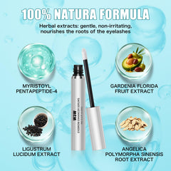 QIC Eyebrow Serum night application gentle swipe along brow shape.