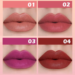 QIDSTERS creamy texture lip crayon glides on smoothly with comfortable wear.