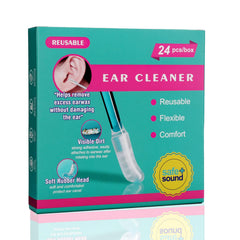 QIDUHUQI adhesive ear cleaner with sticky tips for gentle removal
