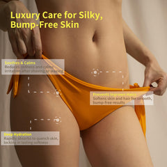 QINJAX After Shave Oil demonstrates lightweight, non-greasy hydration after shaving.