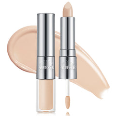 QIUFSSE under-eye concealer stick with liquid tip brightens dark circles for a refreshed look.