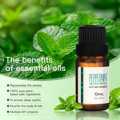 Essential oil bottle suitable for hair growth and scalp care