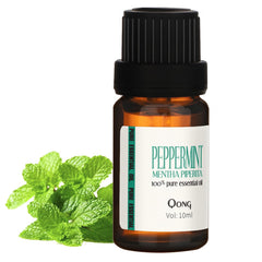 QONG Peppermint Essential Oil Blend 10ml bottle with packaging