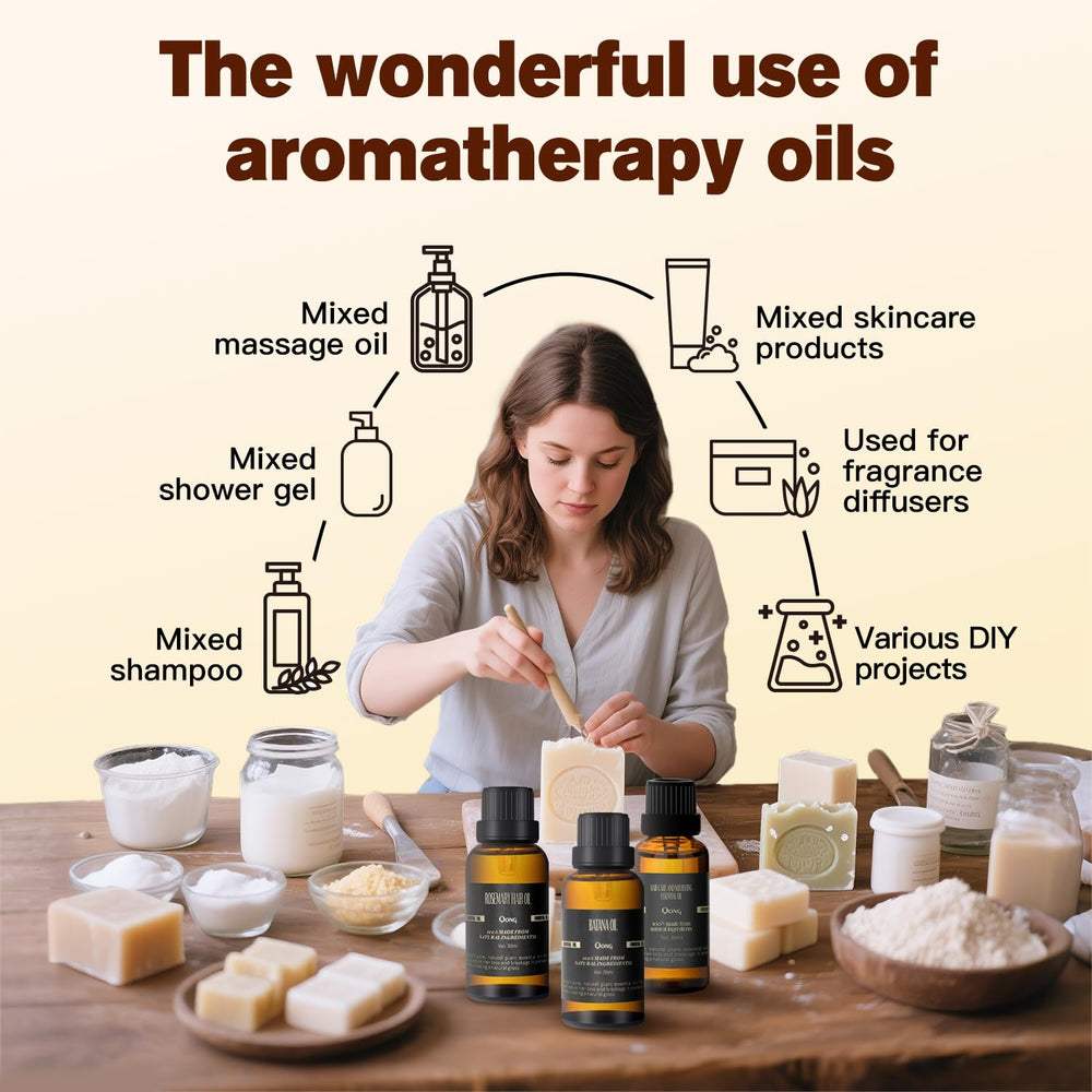 Qong Peppermint Oil Blend with rosemary and jojoba for nourishing care