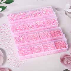 QPRETTY DU crystal set with compartments keeps sizes neatly organized