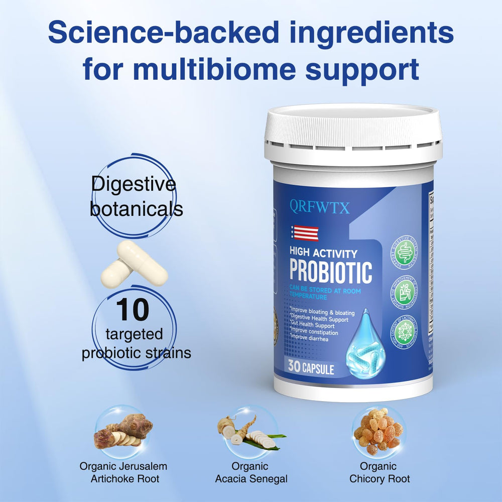Acidophilus with organic prebiotics