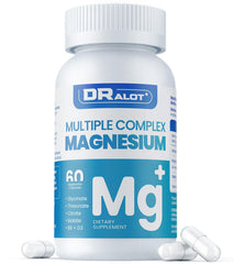 Quadruple magnesium forms in one capsule: glycinate, L-threonate, citrate, and malate
