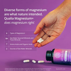 Qualia Magnesium+ aiding exercise recovery