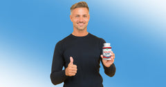 Quality assurance stamp on supplement label