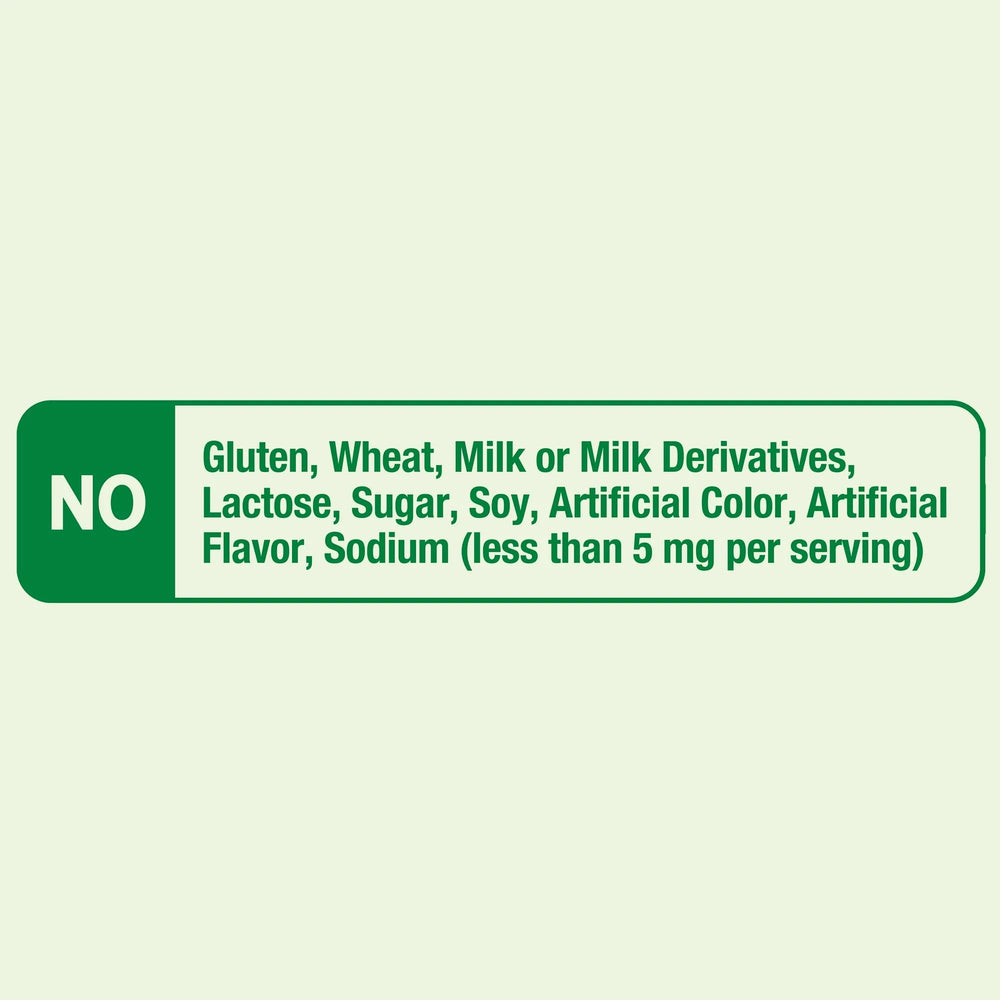 Quality check sticker on supplement bottle