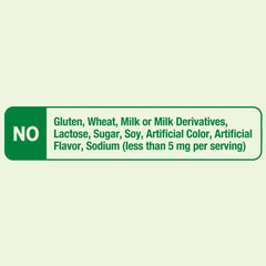 Quality check sticker on supplement bottle