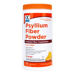 Front view of Quality Choice Psyllium Husk Powder bottle