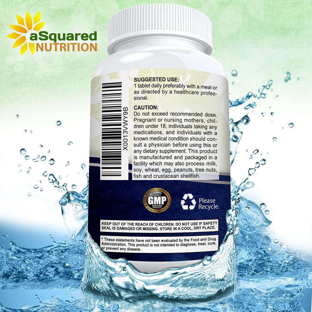 Quality control testing seal for B12 supplement