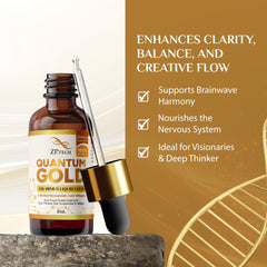 Ingredients panel for Quantum Gold Liquid Ormus 24K
