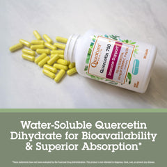 Supplement bottle on a white background for immune support