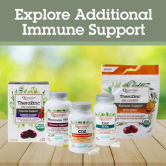 Immunity infographic highlighting immune support