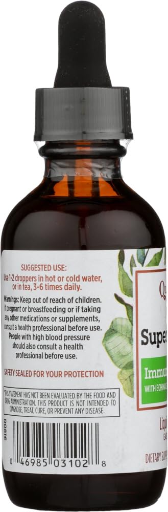 Label on Quantum Amino Acid Super Lysine Plus liquid bottle