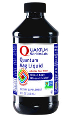 Quantum Mag Liquid 8 oz bottle - front view