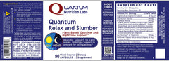 Quantum Nutrition Labs Quantum Relax and Slumber branding