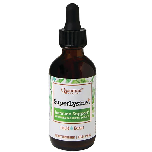 Quantum Super Lysine+ Liquid Extract bottle front view
