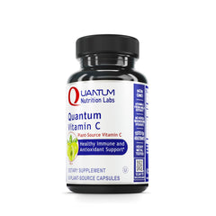 Quantum Vitamin C organic whole-food vitamin C, 60 vegan capsules, hero image