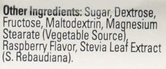 Nutrition information and BPA-free packaging icons