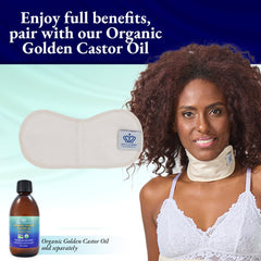 Pack worn over the neck for thyroid area support