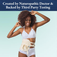 Long adjustable strap wrapped around torso for a secure fit