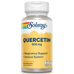 Quercetin 500mg Solaray bottle with 90 capsules (Pack of 2)