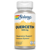 Quercetin 500mg Solaray bottle front view
