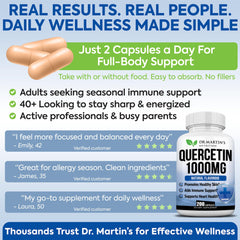 Quercetin for gut health