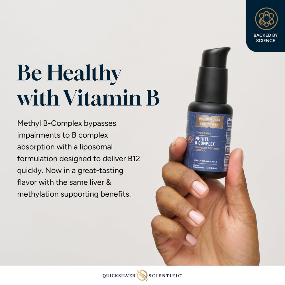 50 ml bottle of Quicksilver Methyl B Complex liquid