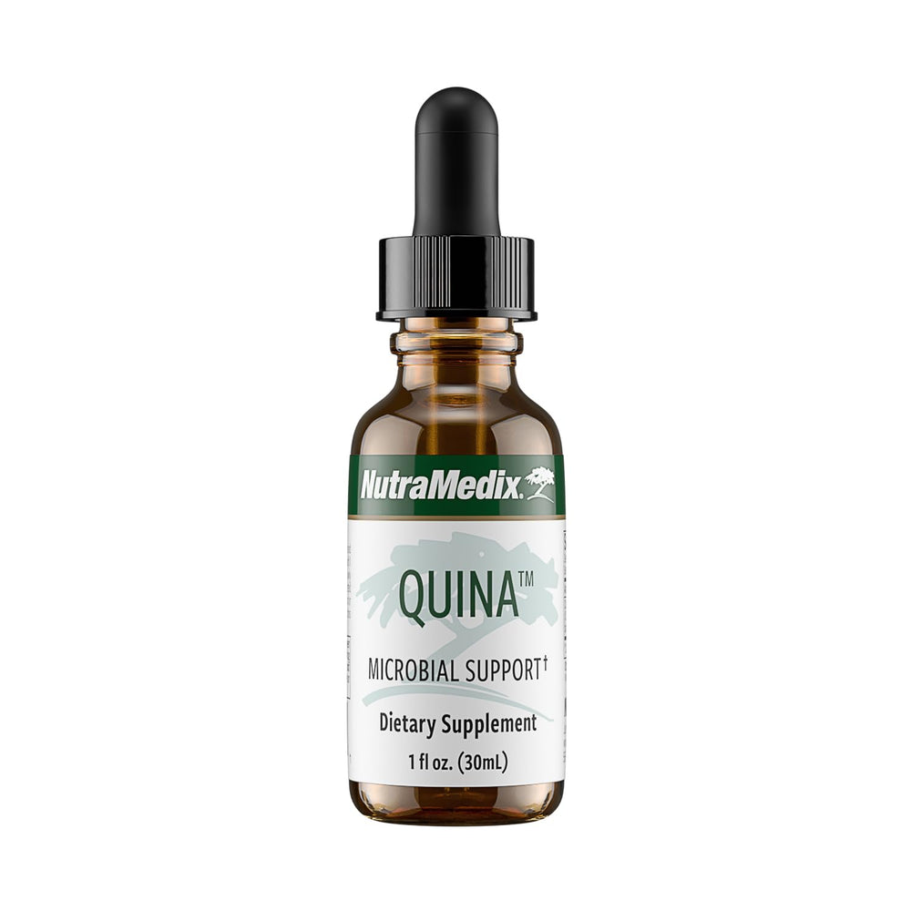Quina herbal extract liquid drops bottle 1oz - front view