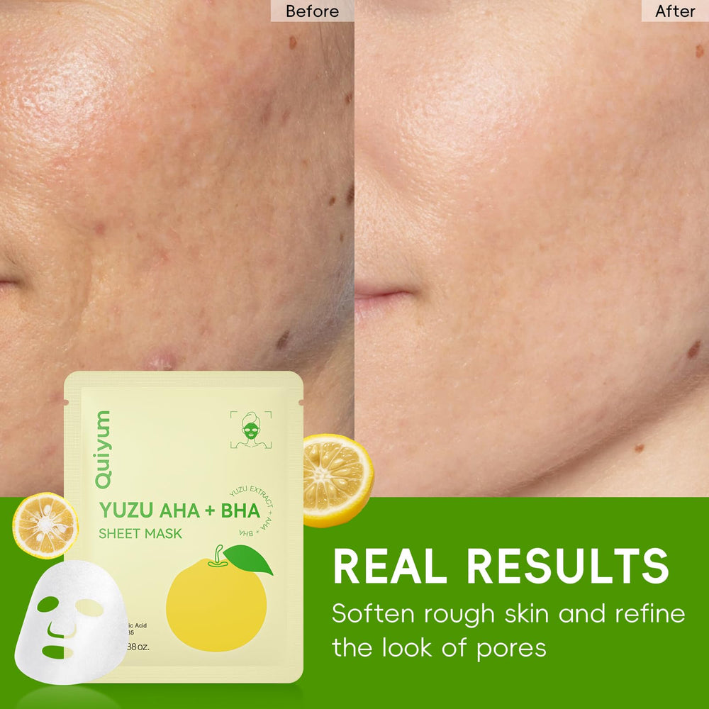 QUIYUM Yuzu packaging front view for daily skincare routine.