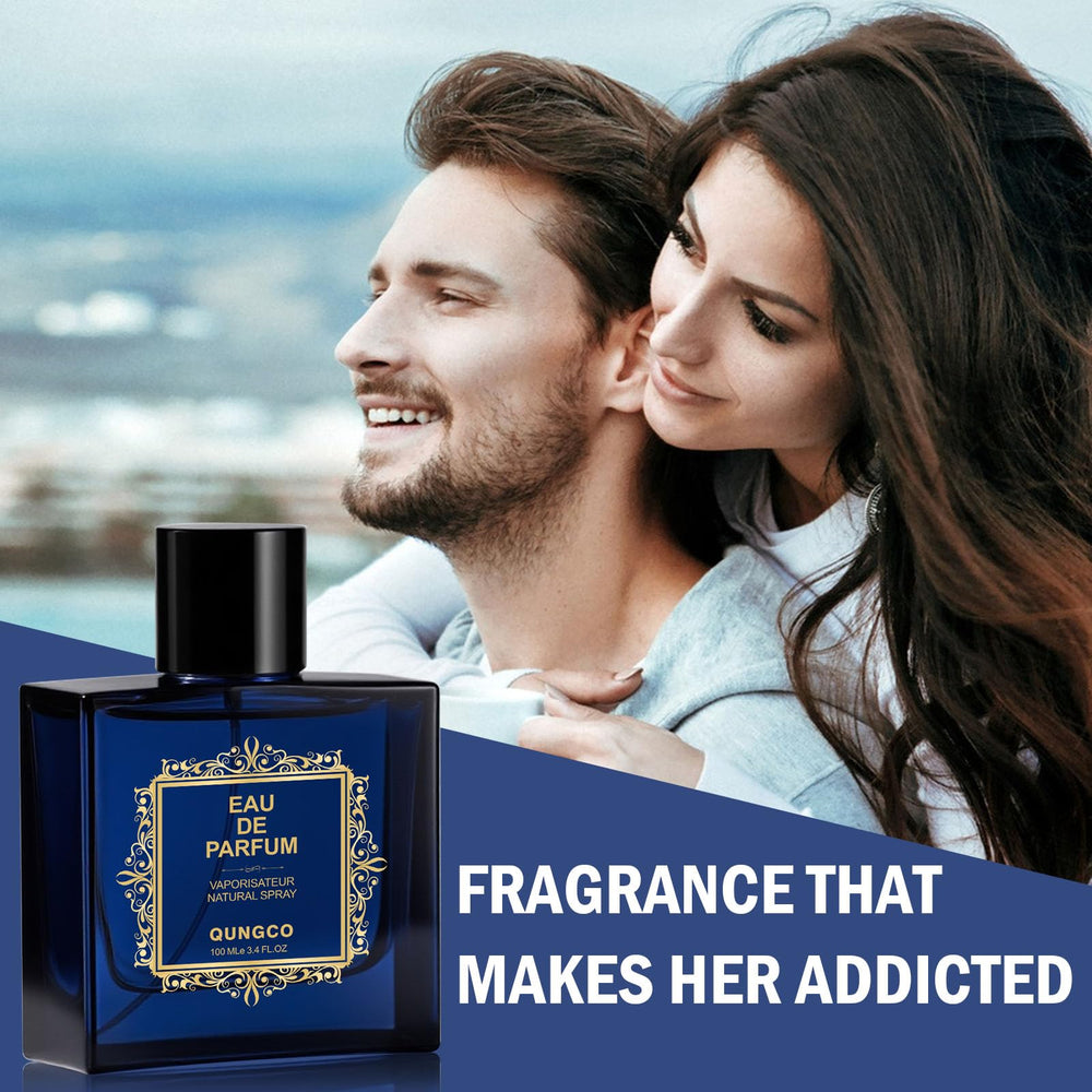 QUNGCO perfume on dresser evokes daily rituals and freshness.