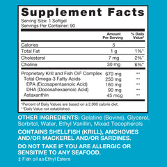 Sustainable Omega-3 option concept with fish imagery