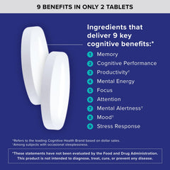 Capsules close-up of Qunol Brain Health Memory Plus showing easy-to-swallow form.