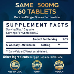 60 capsules blister pack ready for use