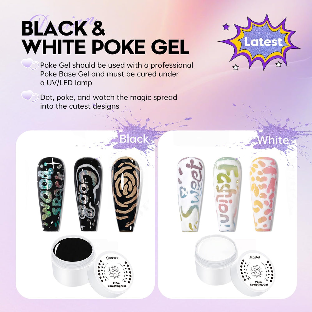 QZQETET pro base gel provides a smooth foundation