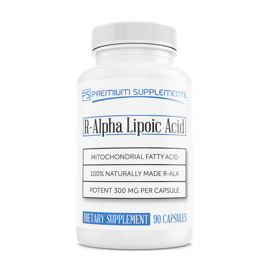 R-Alpha Lipoic Acid 300mg bottle front label