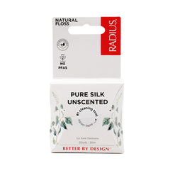 Close-up of unscented silk floss