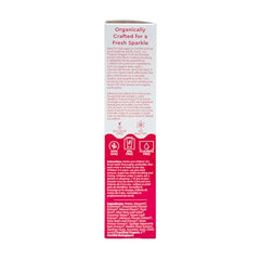 USDA Organic certification seal on toothpaste packaging