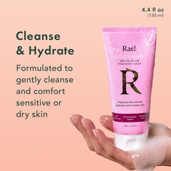 Rael pomegranate-extract image showcases antioxidant-rich botanicals for daily care.