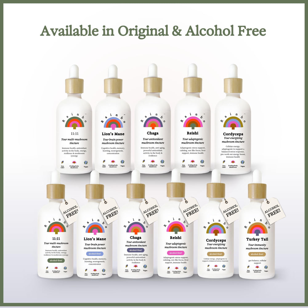Gift-ready Rainbo tincture packaging