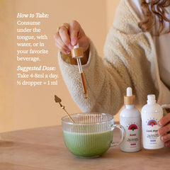 Dropper with Rainbo Lion's Mane tincture