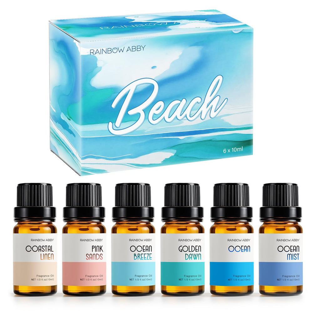 Golden Dawn 10ml essential oil bottle – Rainbow Abby Beach Collection